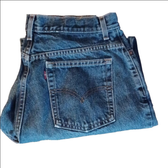 LEVIS 550, RELAXED FIT, TAPPERED LEG JEANS, SIZE 16MIS M. - Picture 1 of 8